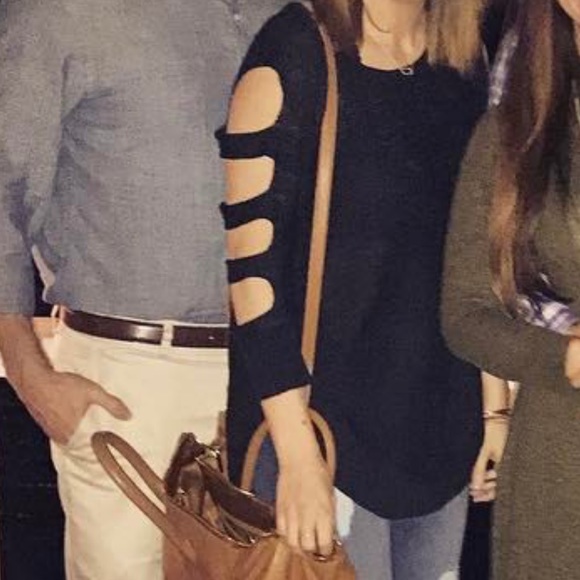 Express sweater w/ arm cut outs - Picture 1 of 4